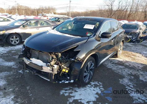 2023 Nissan Murano Sl Intelligent Awd из США, поврежденный, VIN 5N1AZ2CSXPC130360